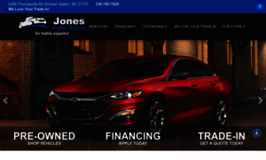 Jonesautosnc.com thumbnail