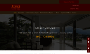 Jonescountyglass.com thumbnail