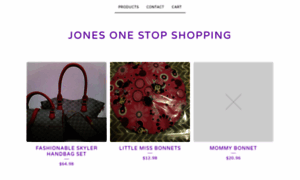 Jonesonestopshopping.bigcartel.com thumbnail