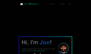 Jonmeyers.io thumbnail