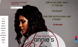 Jonnieshaircare.com thumbnail