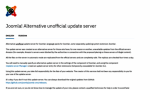 Joomla-update.org thumbnail
