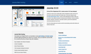 Joomla-webhosting.com.au thumbnail