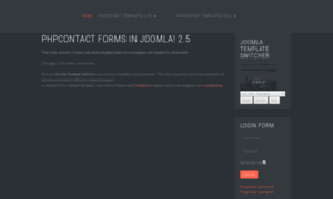 Joomla25.phpcontact.net thumbnail