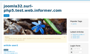 Joomla32.surl-php5.test.web.informer.com thumbnail