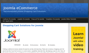 Joomlaecommerce.com thumbnail