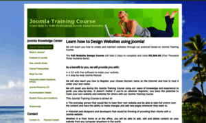 Joomlatrainingcourse.com thumbnail