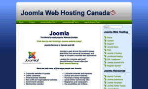 Joomlawebhosting.ca thumbnail