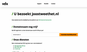 Joostweethet.nl thumbnail