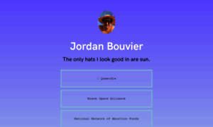 Jordanbouvier.com thumbnail