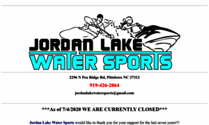 Jordanlakewatersports.com thumbnail