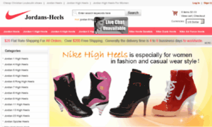 Jordans-heels.org thumbnail