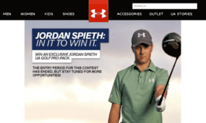 Jordanspieth.underarmour.com thumbnail