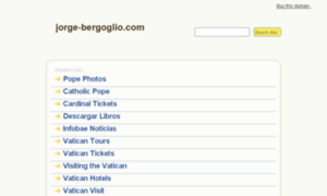 Jorge-bergoglio.com thumbnail