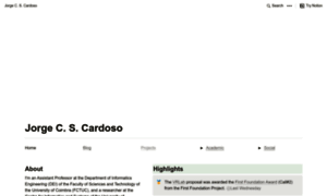 Jorgecardoso.eu thumbnail