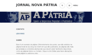 Jornalnovapatria.com thumbnail