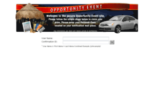 Josephbesanceney.opportunityevent.com thumbnail