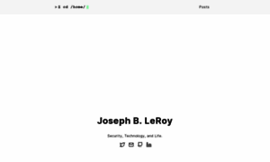 Josephbleroy.com thumbnail