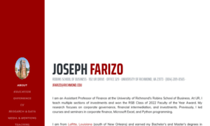 Josephfarizo.com thumbnail