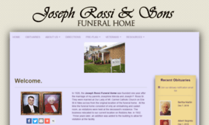 Josephrossifuneralhome.com thumbnail