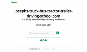 Josephs-truck-bus-tractor-trailer-driving-school.com thumbnail