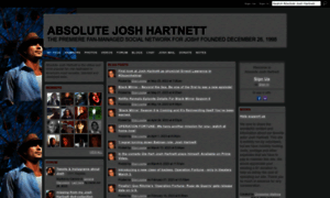 Joshhartnett.ning.com thumbnail