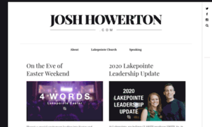 Joshhowerton.com thumbnail