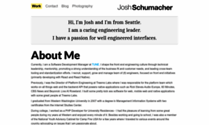 Joshschumacher.com thumbnail