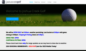 Joshuacreekgolf.ca thumbnail