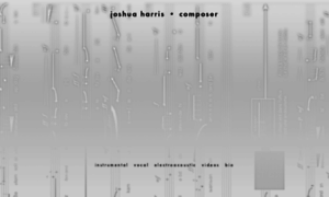 Joshuaharriscomposer.com thumbnail