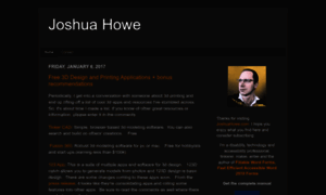 Joshuahowe.com thumbnail