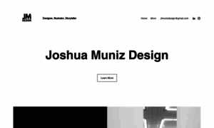 Joshuamunizdesign.com thumbnail