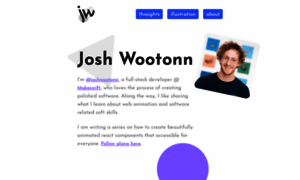 Joshuawootonn.com thumbnail