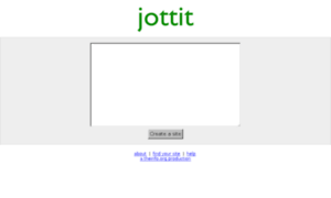 Jottit.com thumbnail
