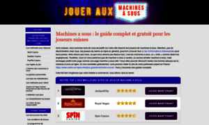 Jouerauxmachinesasous.ch thumbnail