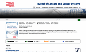Journal-of-sensors-and-sensor-systems.net thumbnail