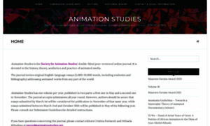 Journal.animationstudies.org thumbnail