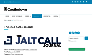 Journal.jaltcall.org thumbnail