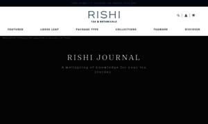 Journal.rishi-tea.com thumbnail