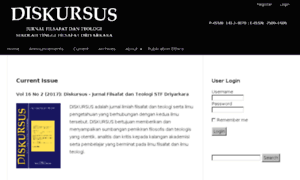 Journal.stfdriyarkara-diskursus.ac.id thumbnail