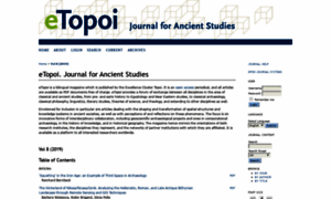 Journal.topoi.org thumbnail