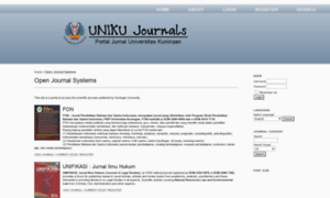 Journal.uniku.ac.id thumbnail