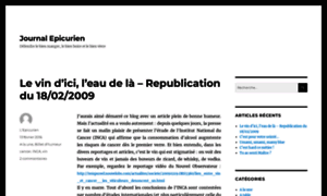 Journalepicurien.com thumbnail