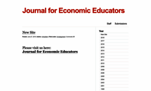 Journalforeconomiceducators.wordpress.com thumbnail