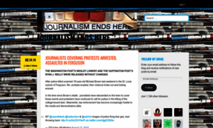 Journalismends.wordpress.com thumbnail