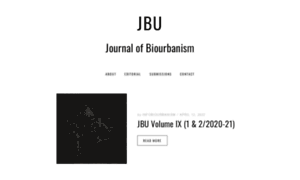 Journalofbiourbanism.org thumbnail