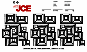 Journalofculturaleconomy.org thumbnail