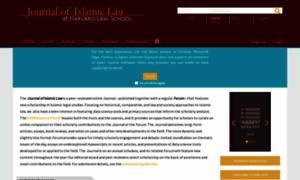 Journalofislamiclaw.com thumbnail