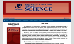 Journalofscience.ou.edu.vn thumbnail