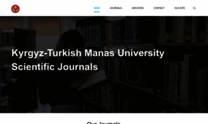 Journals.manas.edu.kg thumbnail